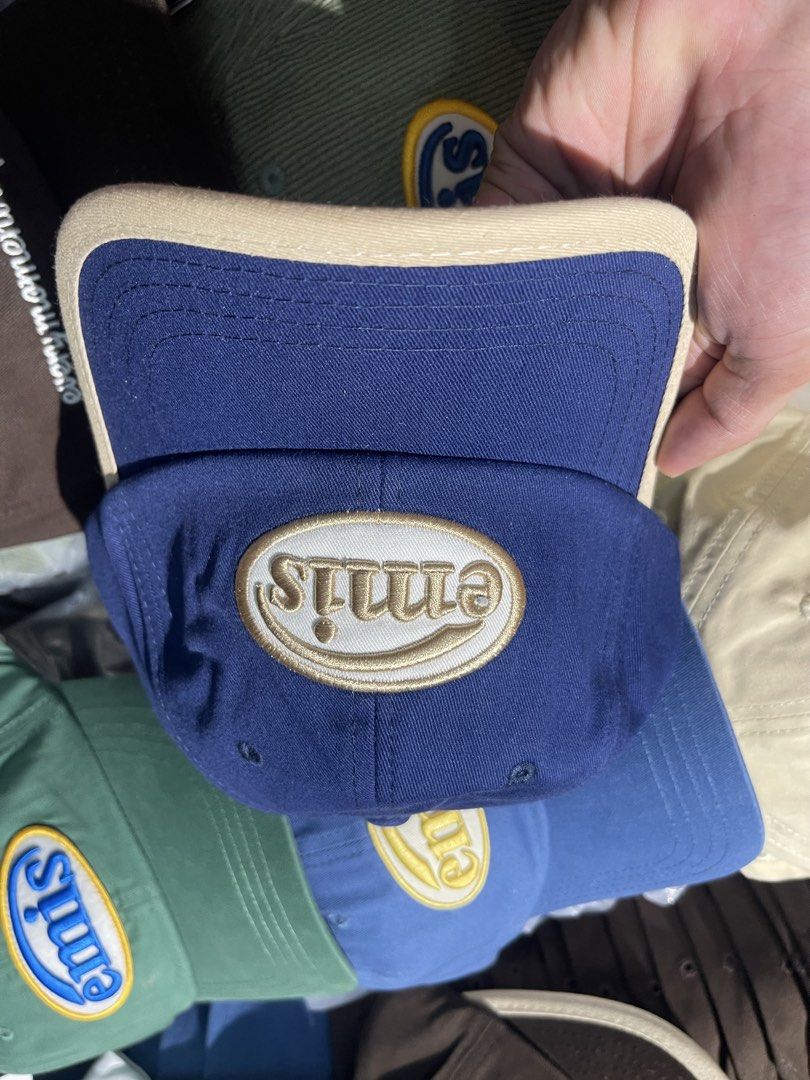 AUTHENTIC Emis Cap | Embroidered Logo | Classic Baseball Hat | Adjustable Fit (Category: Caps & Hats) located in Valenzuela. Submitted by oseancollective (Listing ID 1468911437, Image 2). Description: 🧢 100% AUTHENTIC & BRAND NEW Shop with confidence! Money-back guarantee if proven not authentic. PRODUCT DETAILS * Brand: Emis * Design: Embroidered Emis Logo * Style: Classic Baseball Cap * Fit: Adjustable Strap * Condition: Brand New 🚚 BUY ANY 2