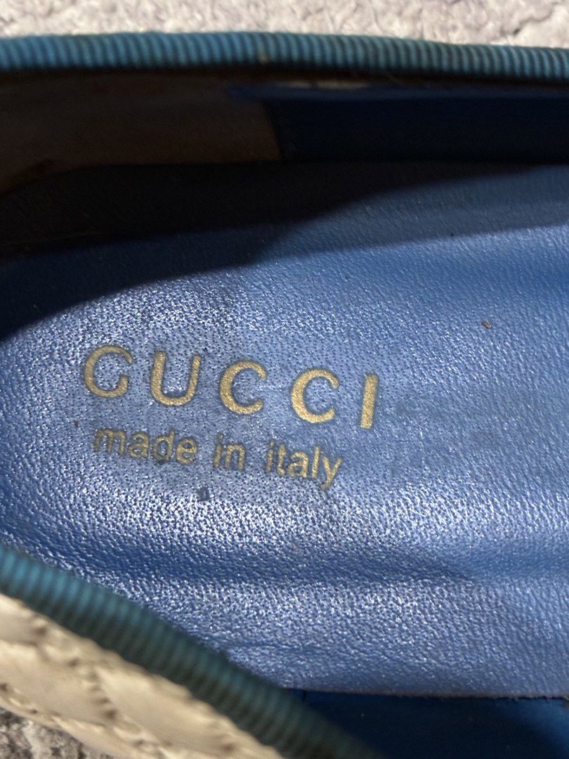 Authentic Gucci Microguccissima leather ballet flats (Category: Sneakers & Footwear) located in Manila. Submitted by cellymeji060371 (Listing ID 1468809545, Image 3). Description: Authentic Please check the photos posted.
