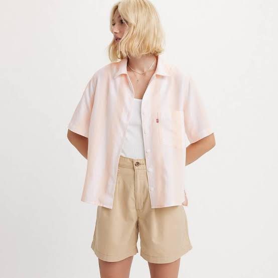 Authentic Levi’s Joyce Short Sleeve Resort Shirt (Category: Blouses) located in Makati City. Submitted by anda.a (Listing ID 1468831723, Image 1). Description: .