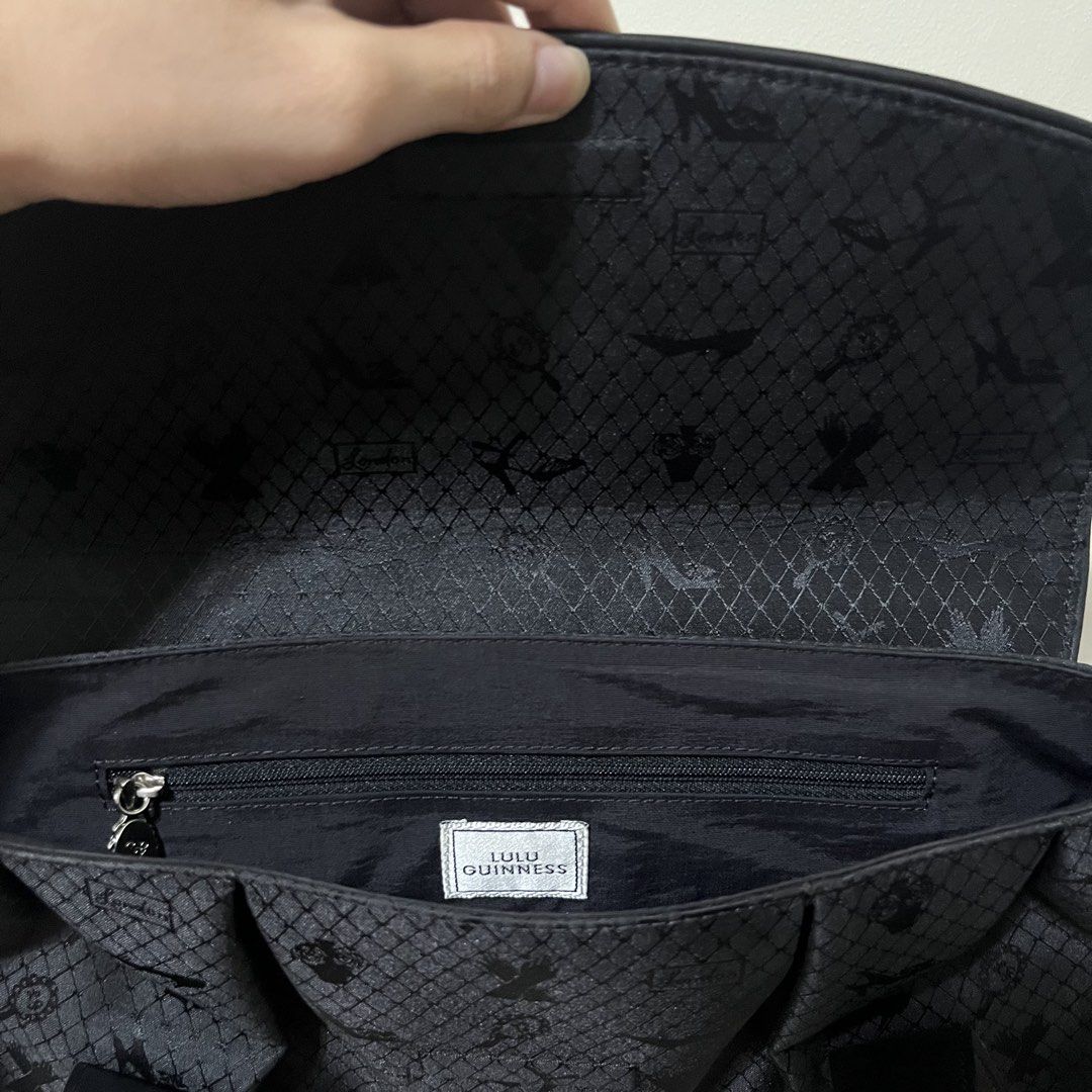 Authentic Lulu Guinness London Preloved (Category: Shoulder Bags) located in Lubao. Submitted by mm.olshop (Listing ID 1468890820, Image 3). Description: Love this Bag guys! Looks new Condition. Love the simple design.😍 You gonna love this bag! 😍 Message me if you want to see more photos. 📌Payment first📌 Happy Shopping!🥰🫶 .