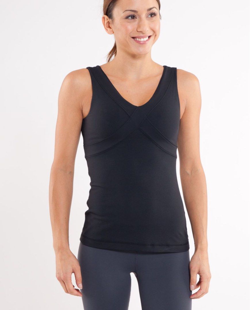 Authentic Lululemon Wrap it Tank top for womens (Category: Sleeveless) located in Nasugbu. Submitted by janstuffs.ph (Listing ID 1468817616, Image 3). Description: Authentic Lululemon Wrap it Tank Top Fits to Medium Womens Good as new 880 .