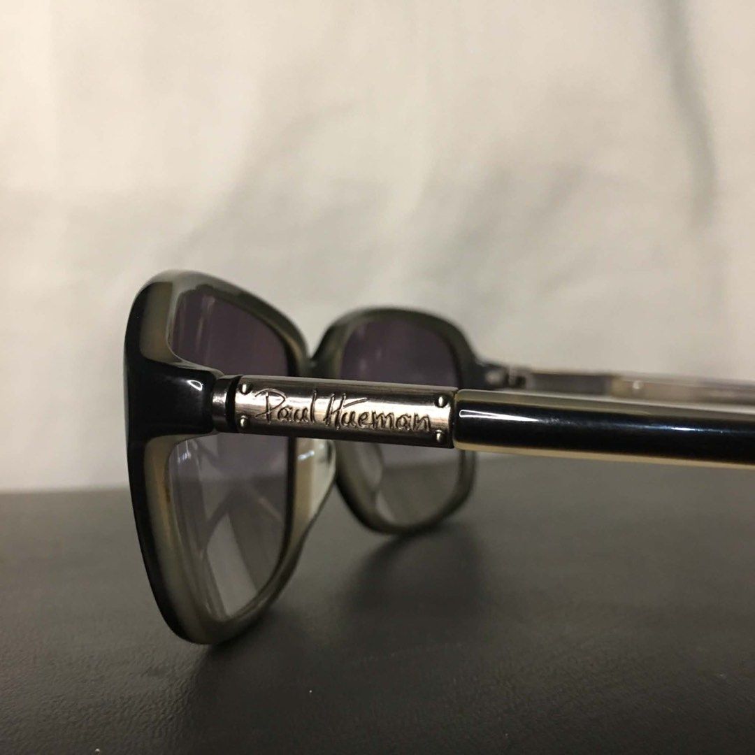 Authentic Paul Hueman Korean Designer Oversized Sunglasses (Category: Sunglasses & Eyewear) located in Makati City. Submitted by tasteofluxury (Listing ID 1468808957, Image 3). Description: Authentic Paul Hueman Korean Designer Oversized Sunglasses Sleek, chic Korean street style! Paul Hueman is a popular South Korean designer eyewear brand launched in 2009 by Bando Optical, known for blending classic vintage silhouettes with modern Parisian-insp