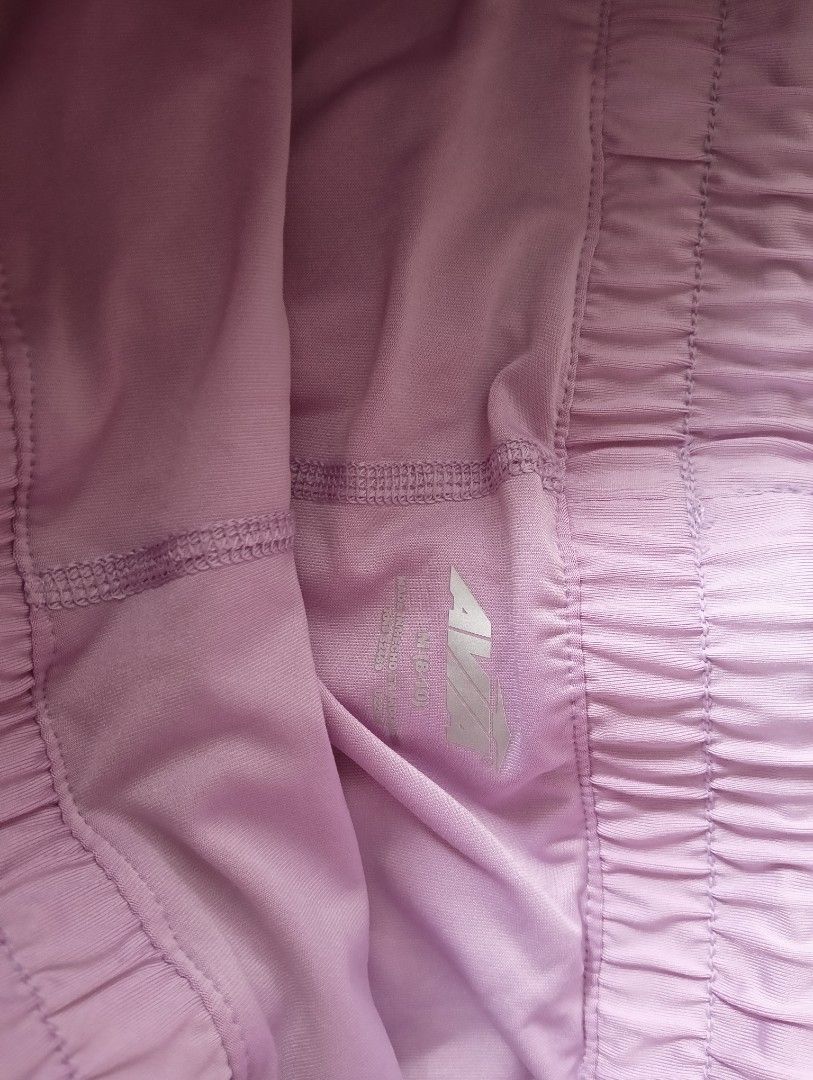 Avia Lilac Active Short (Category: Activewear) located in Rizal. Submitted by timeless_shop (Listing ID 1468751247, Image 3). Description: 🔥 ORIGINAL AVIA Active Shorts - Lilac / Light Purple 📏 Length: 12 inches - Running / Active Shorts 📏 Width: 14 inches lay flat 📏 Size Fit: 28-29 🎨 Color: Lilac / Light Purple - buo pa kulay! ✂️ Style: High Waist Active Shorts - Garterized + Side Pockets + With Inner Liner! 💯 Good Condition: 9.9/10 🎨 Col