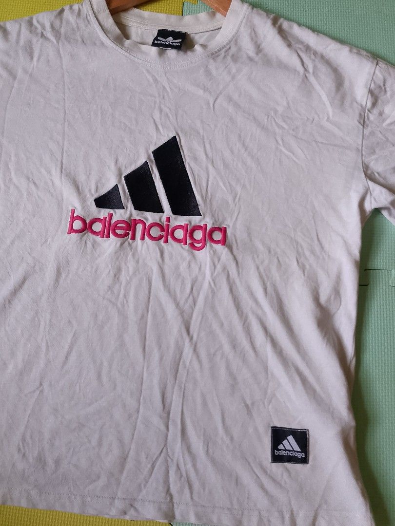 Balenciaga x adidas (Category: Tshirts & Polo Shirts ) located in Manila. Submitted by thereal_jeysiii0225 (Listing ID 1468723358, Image 2). Description: off lang po.