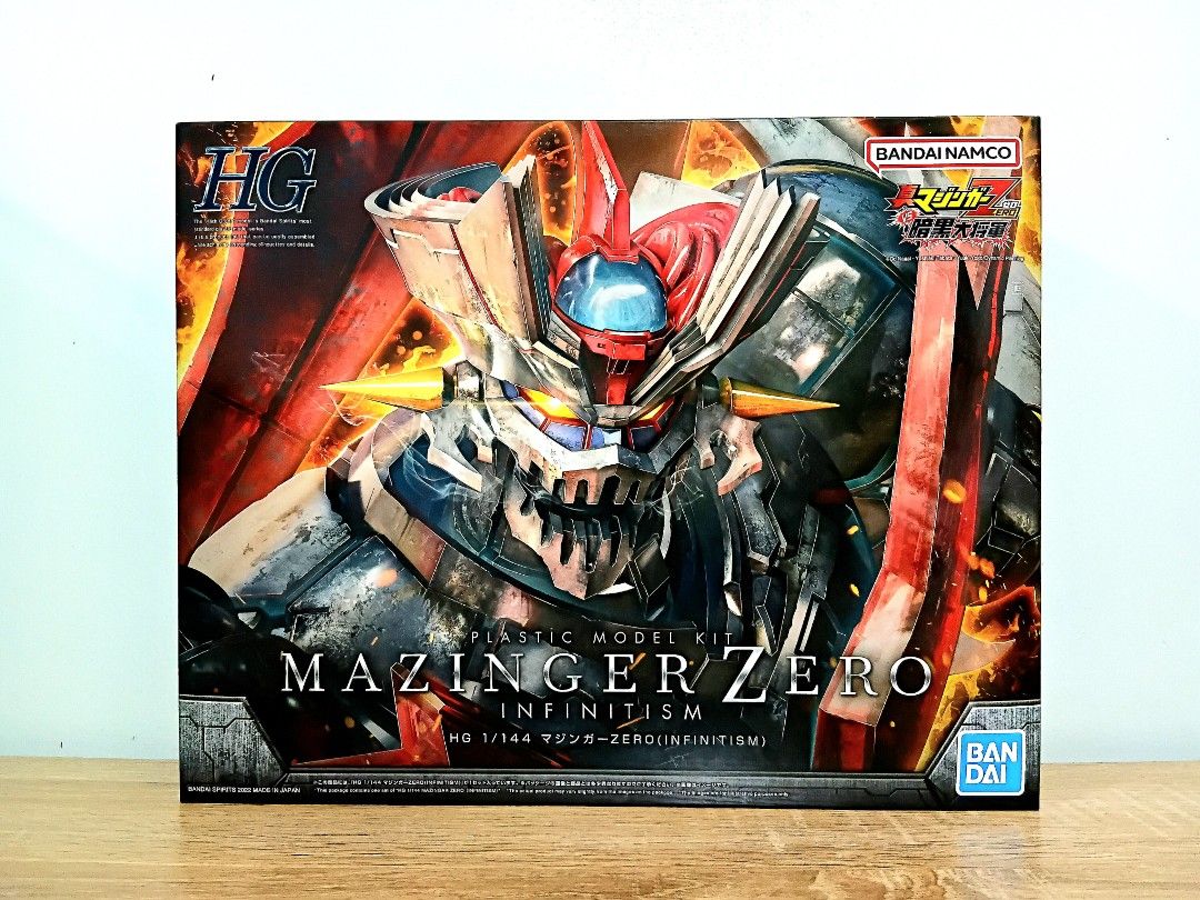 Bandai HG 1/144 Plastic Model Kit Mazinger Zero Infinitism (Category: Gundam & Model Kits) located in Valenzuela. Submitted by yen_taw (Listing ID 1468749149, Image 1). Description: Bandai HG 1/144 Plastic Model Kit Mazinger Zero Infinitism Mint in Box Php 2,500.00 Bbb, Marulas Valenzuela City.