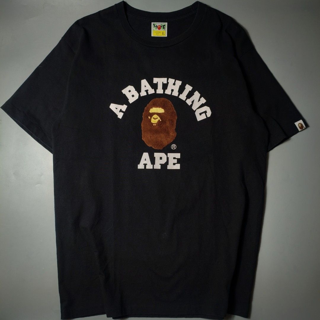 BAPE Carpet College Tee (Category: Formal Shirts) located in Butuan. Submitted by prince0922 (Listing ID 1468733237, Image 2). Description: Bape Carpet College Tee Size on tag: XL fits L-XL Width: 22 Length: 29 Excellent Condition Flawless Color Rate: 9.6/10 Price: 2800📥 .