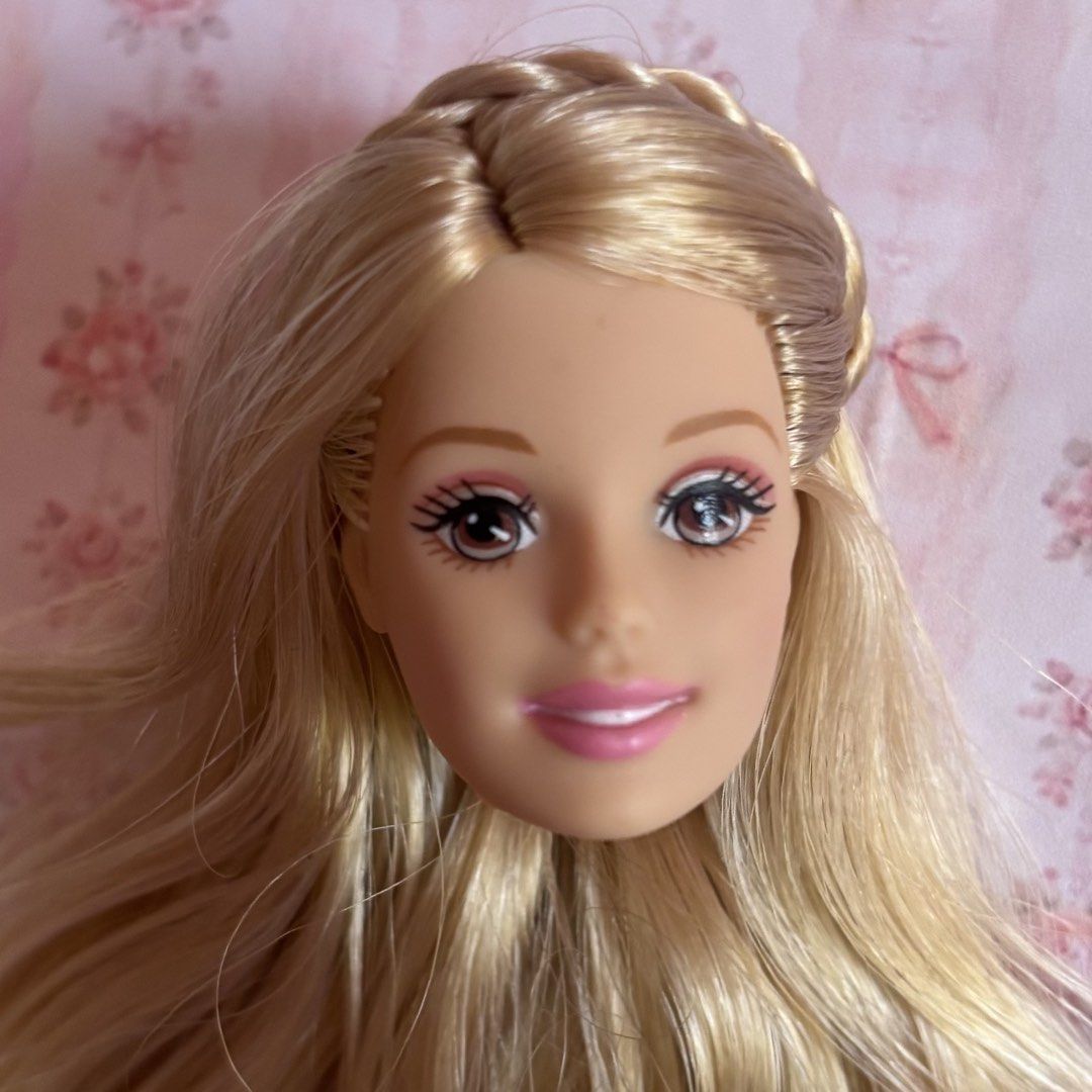 Barbie Doll Head (Category: Kids Toys) located in Tagum. Submitted by mcdolly (Listing ID 1468775932, Image 3). Description: ‼️READ DESCRIPTION‼️ - no refund - you will get the doll(s) as is - what you see is what you get - flash express or j&t only - ones shipped wala na akong control sa item - NO LP Flaws: - HEAD ONLY - Hair rerooted to saran - no flaws.