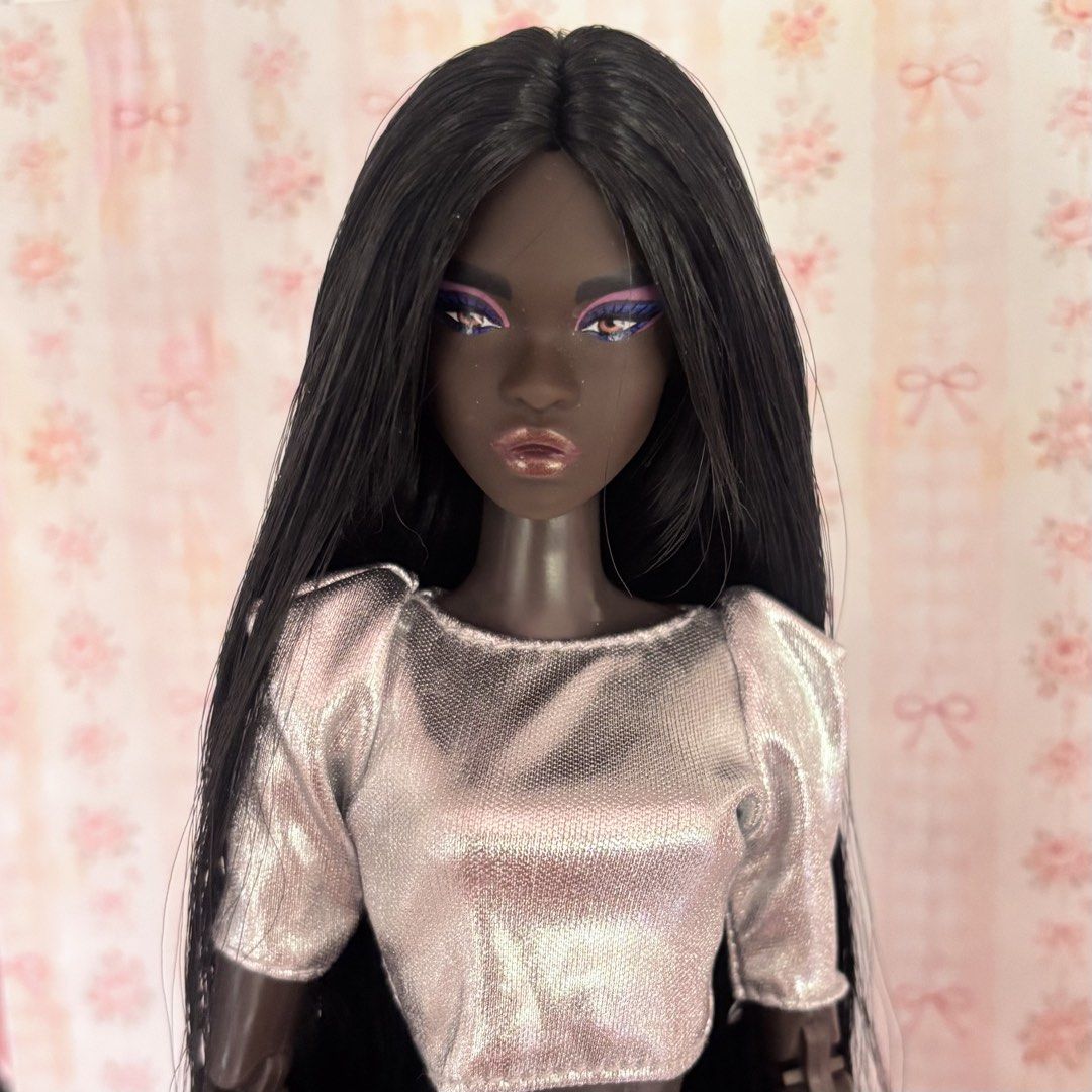 Barbie Looks Simone (Category: Kids Toys) located in Tagum. Submitted by mcdolly (Listing ID 1468770866, Image 1). Description: ‼️READ DESCRIPTION‼️ - no refund - you will get the doll(s) as is - what you see is what you get - flash express or j&t only - ones shipped wala na akong control sa item - can give LP for sure buyer Flaws: - Body Modified to make the waist smaller - slightly discolored body - Hair rerooted to saran - chest/bust joint loo