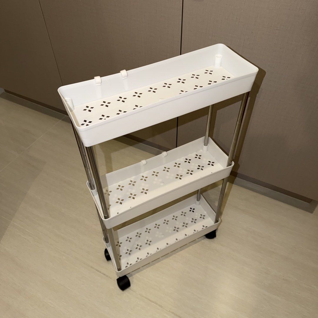 Bathroom Organizer Rack (Category: Shelves, Cabinets & Racks) located in Pasig City. Submitted by kingclutter (Listing ID 1468766473, Image 3). Description: Dimensions in the pics..