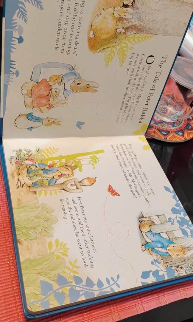 Bedtime Tales ( Peter Rabbit) (Category: Children's Books) located in Las Pinas. Submitted by trendzchoice02 (Listing ID 1468812527, Image 3). Description: Pre loved Hardbound book Bedtime Tales ( Peter Rabbit) Author: Beatrix Potter With flaws, barely noticeable (kindly see pictures) #hardbound #trend #bedtimetales #book #sale #kid #preloved #peterrabbit.