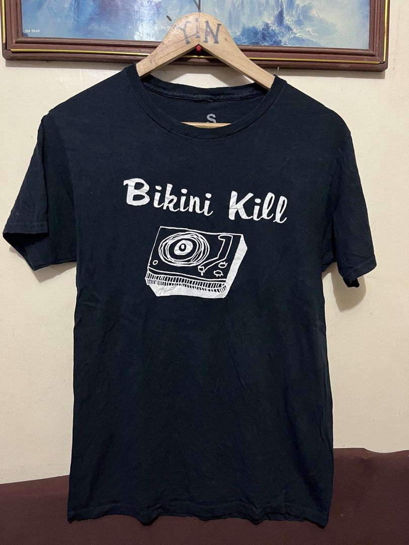 BIKINI KILL PUNK BAND SHIRT (Category: Tshirts & Polo Shirts ) located in Legazpi City. Submitted by shop.grail.ph (Listing ID 1468836083, Image 1). Description: Bikini kills Punk band shirt Small L26 W18.5 to 19 Signs of usage only Need wash .