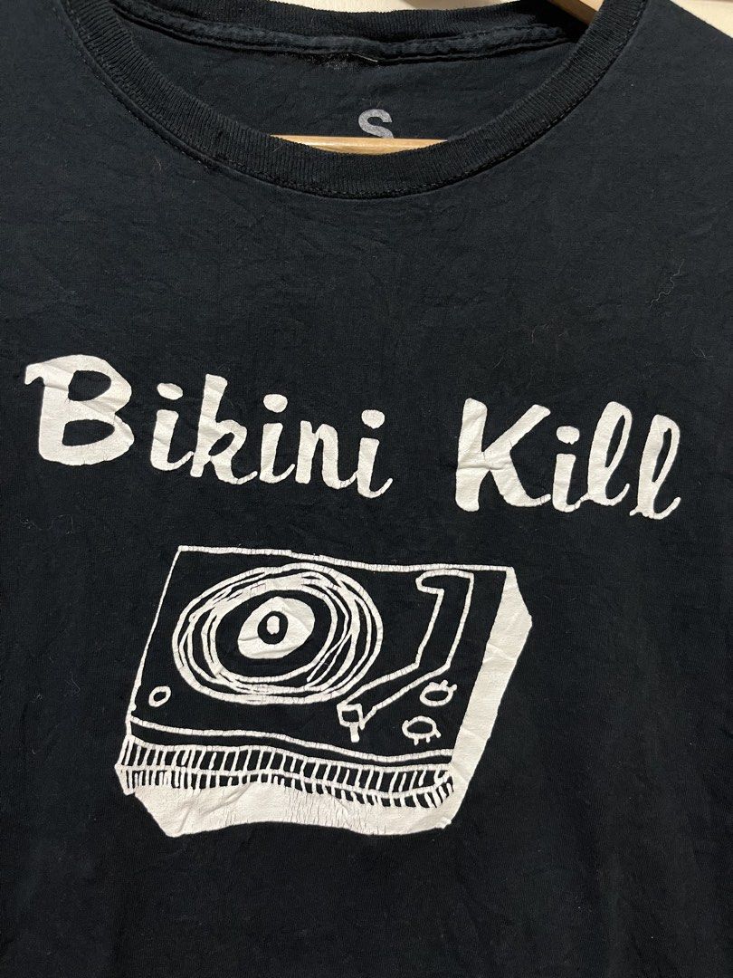 BIKINI KILL PUNK BAND SHIRT (Category: Tshirts & Polo Shirts ) located in Legazpi City. Submitted by shop.grail.ph (Listing ID 1468836083, Image 2). Description: Bikini kills Punk band shirt Small L26 W18.5 to 19 Signs of usage only Need wash .
