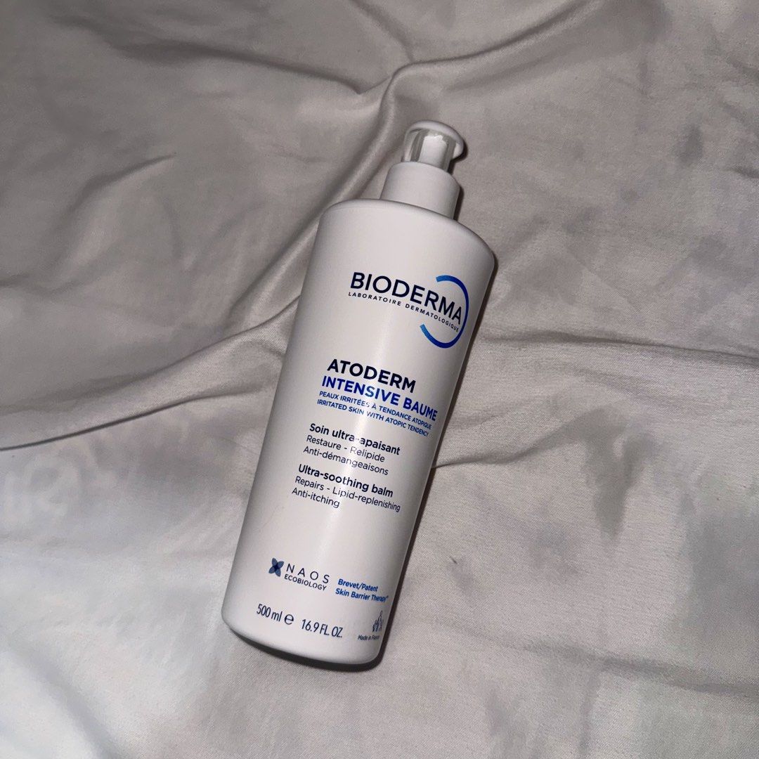 Bioderma Atoderm Intensive Baume (Category: Body Care) located in Rizal. Submitted by abgigi_ (Listing ID 1468886478, Image 1). Description: - 500 ml - brand new - slightly negotiable mop: gcash mod: j&t loc: españa sampaloc manila .
