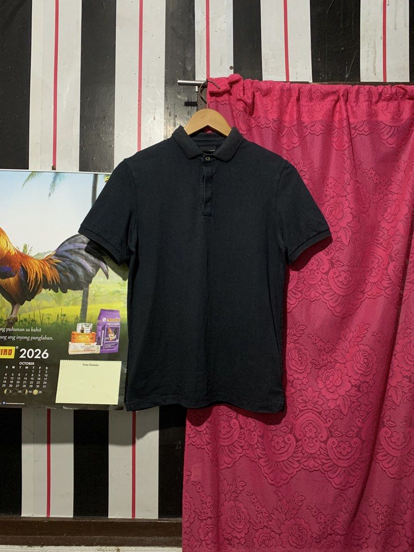Black Armani Poloshirt (Category: Tshirts & Polo Shirts ) located in Iligan City. Submitted by kierrehv (Listing ID 1468718402, Image 2). Description: Black Armani Poloshirt 8.8/10 cr 19x26 No issues (but off).