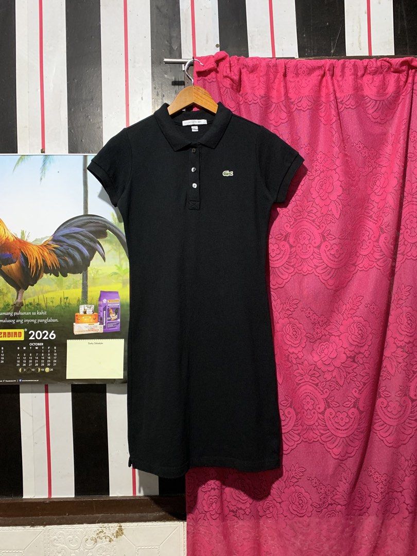 Black Lacoste Dress (Category: Dresses) located in Iligan City. Submitted by kierrehv (Listing ID 1468870628, Image 2). Description: Black Lacoste Dress 10/10 cr 17x34 Size 34 on tag As new condition No issues.