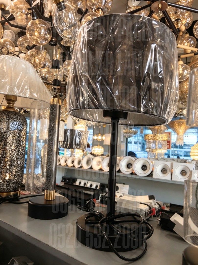 black table lamp (Category: Lighting) located in Antipolo. Submitted by homelightingtrading (Listing ID 1468810983, Image 1). Description: CASH ON DELIVERY METRO MANILA ONLY WITH DELIVERY FEE PROVINCE AREA PAYMENT FIRST POLICY WITH SHIPPING FEE. ORDER TODAY DELIVER SHIPPING TODAY.