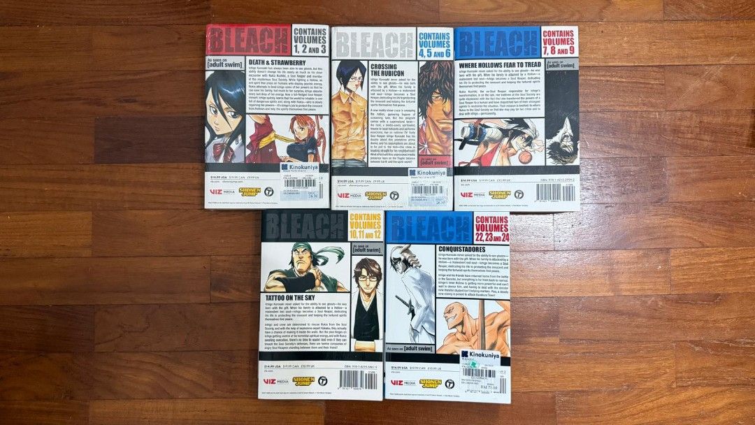 Bleach Omnibus Manga (Category: Comics & Manga) located in Manila. Submitted by venus_se (Listing ID 1468786795, Image 2). Description: 820 per book.