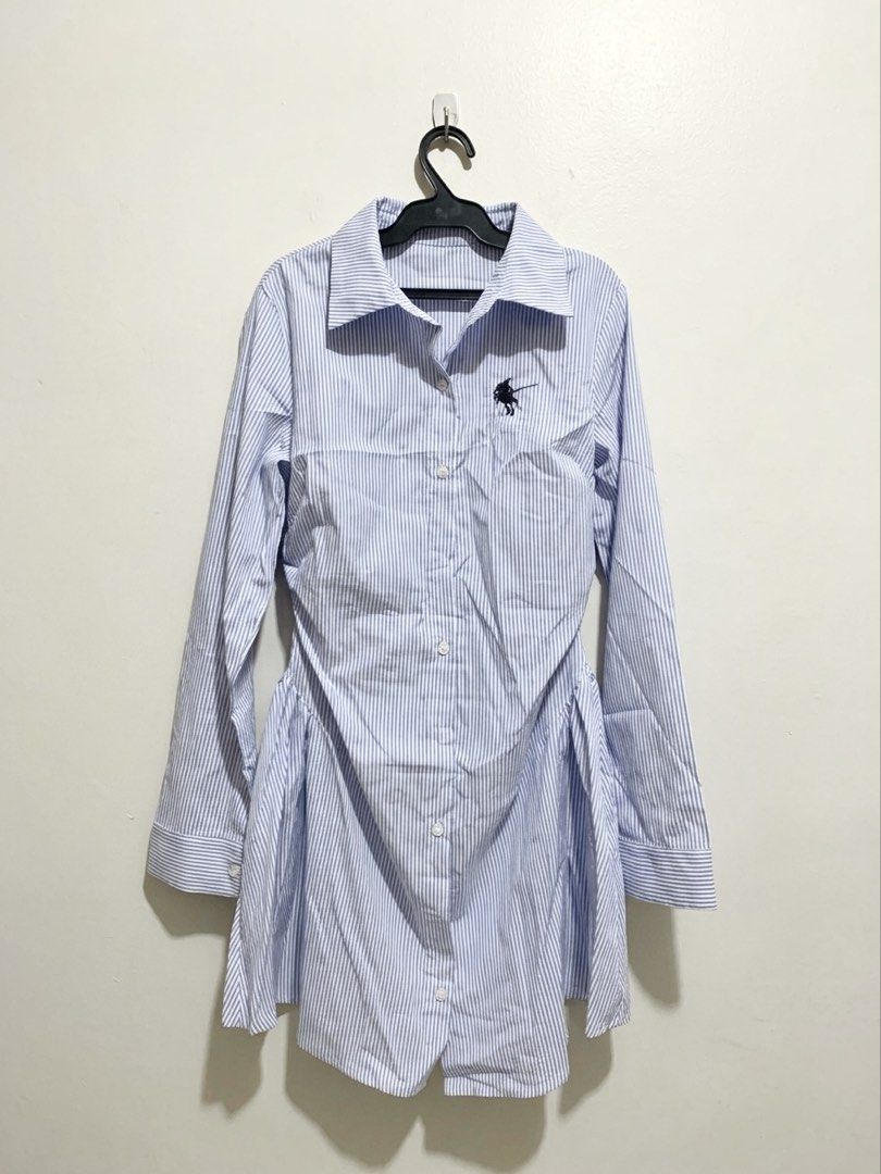 BLUE STRIPE POLO DRESS (Category: Dresses) located in Taguig. Submitted by jane.klosette (Listing ID 1468819949, Image 2). Description: BRANDNEW DELIVERY VIA LALAMOVE, PAYMENT FIRST. 📍 TAGUIG.