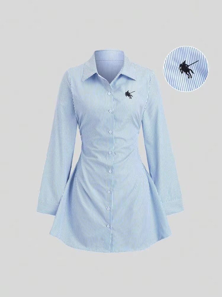 BLUE STRIPE POLO DRESS (Category: Dresses) located in Taguig. Submitted by jane.klosette (Listing ID 1468819949, Image 3). Description: BRANDNEW DELIVERY VIA LALAMOVE, PAYMENT FIRST. 📍 TAGUIG.