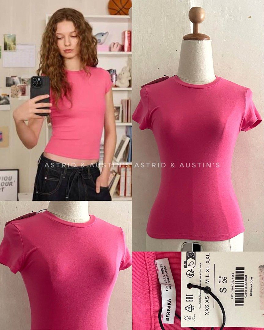 BNWT BERSHKA shirt (Category: Shirts) located in Dasmarinas. Submitted by allisongrey1323 (Listing ID 1468924922, Image 1). Description: BNWT BERSHKA shirt Small on tag price: 490.