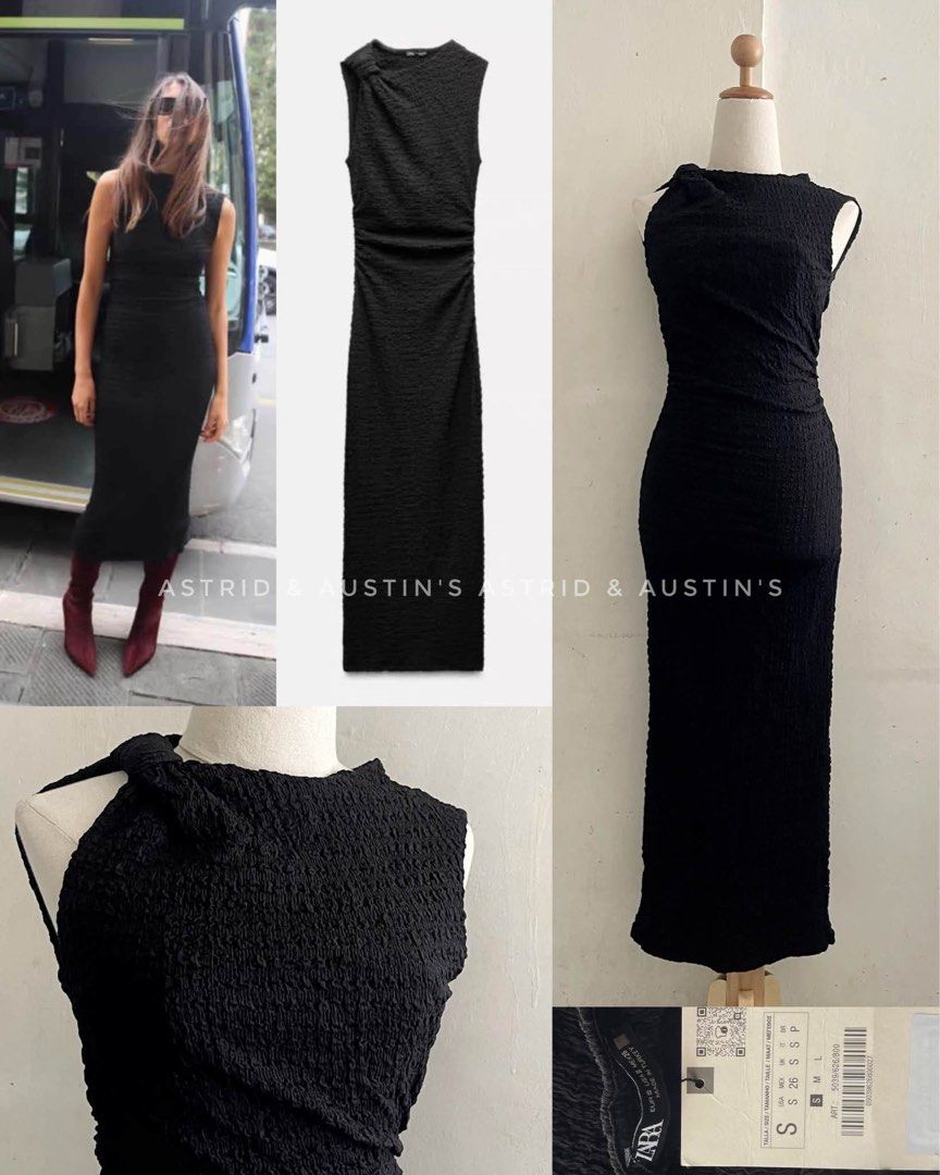 BNWT ZARA midi dress (Category: Dresses) located in Dasmarinas. Submitted by allisongrey1323 (Listing ID 1468843928, Image 1). Description: BNWT ZARA midi dress Small on tag price: 1,200.
