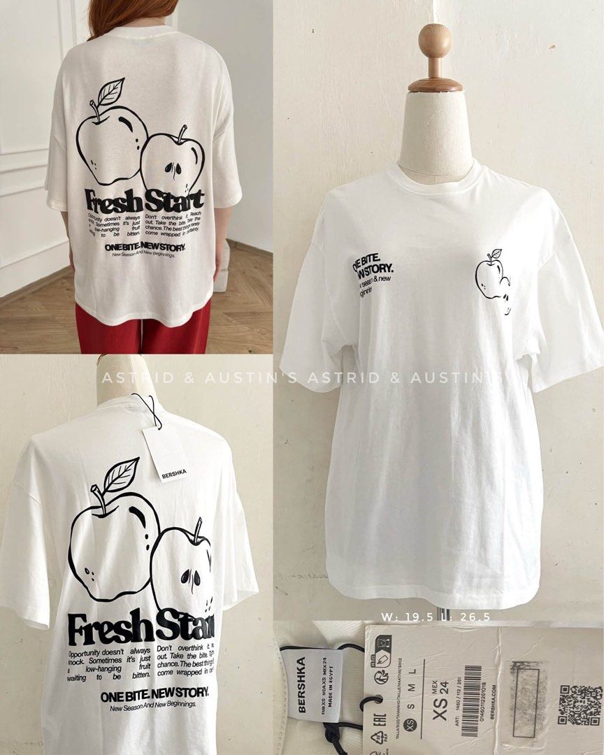BNWT ZARA oversized shirt (Category: Shirts) located in Dasmarinas. Submitted by allisongrey1323 (Listing ID 1468844929, Image 1). Description: BNWT BERSHKA oversized shirt XS on tag width: 19.5 length: 26.5 price: 890.