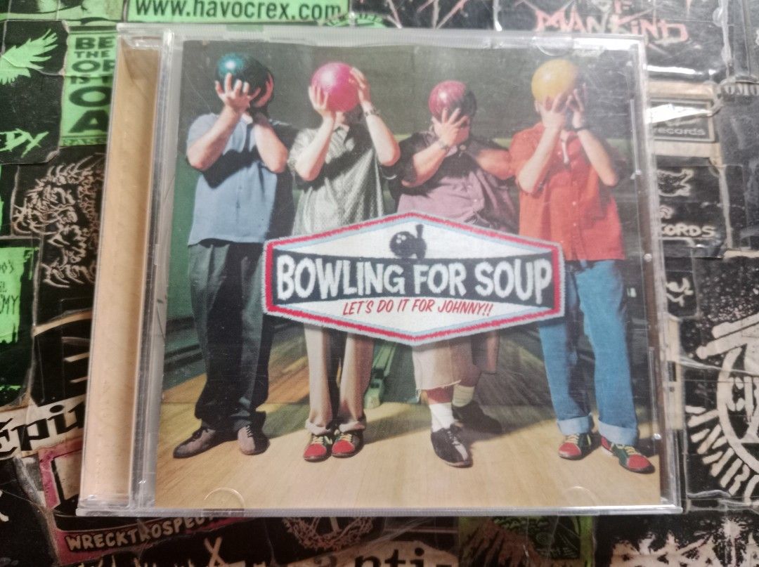 Bowling for Soup - Let's Do It For Johnny Pop Punk CD 2000 (Category: CDs & DVDs) located in Rizal. Submitted by wsted_rcords2025 (Listing ID 1468801294, Image 1). Description: Let's Do It for Johnny! is the third studio album by American rock band Bowling for Soup, released on May 16, 2000, by Jive Records. It was recorded at Reel Time Audio in Denton, Texas, about 100 miles from where the band was formed in Wichita Falls, and featured the group