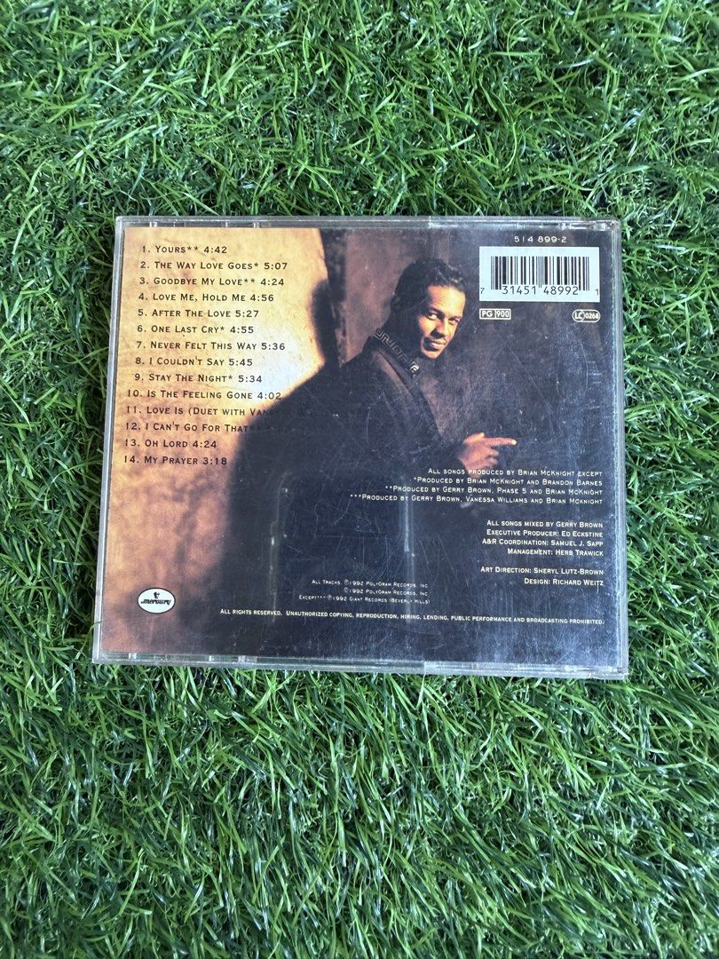 Brian McKnight - S/T (1992) (Category: CDs & DVDs) located in Makati City. Submitted by thethrilltofind (Listing ID 1468852056, Image 2). Description: Brian McKnight - S/T (1992) ₱250.