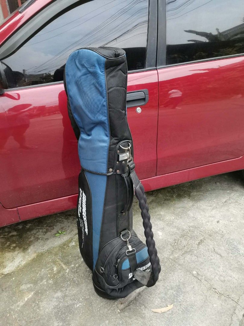 Bridgestone Golf Bag (Category: Golf) located in San Pedro. Submitted by trisheljas_japansurplus (Listing ID 1468720452, Image 3). Description: 📍For Sale📍 Bridgestone Golf Bag all zipper are working good Condition location 📍 Filinvest Homesite barangay bagong silang san pedro laguna 📍.
