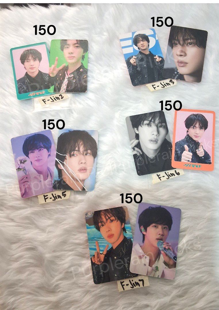 BTS Dicon DFesta Mini Edition - Photocards (Category: K-Wave Merchandise) located in Imus. Submitted by purple_rain17 (Listing ID 1468723063, Image 3). Description: Hi, ARMY! I'm letting go of some of my BTS collection and offering clearance prices on selected items. Hoping to find new homes for these merch babies with fellow ARMYs who will cherish them! - Official BTS photocards available for Jimin, Jin, RM, and V - Sold in sets of 2 matching ca