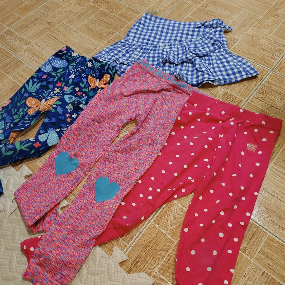 Bundle for girls 4-6y (Category: Babies & Kids Fashion) located in Quezon City. Submitted by thelittlebookworm_ (Listing ID 1468801311, Image 1). Description: - Bundle of 6 pieces for girls (fits 4 to 6 years old) - Includes 3 adorable skirts - Includes 3 comfortable leggings some brands are cat&jack, vero moda, little missmatched.. .
