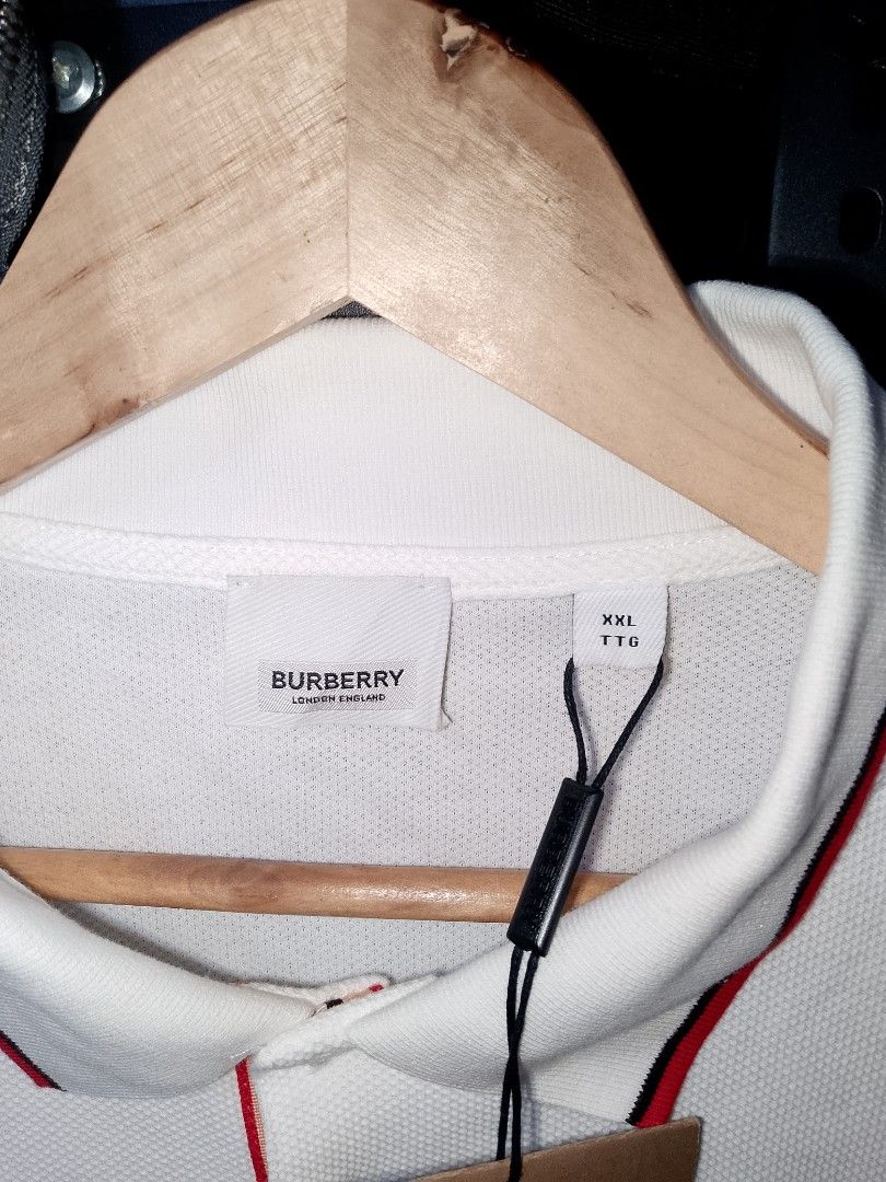 Burberry Polo Longsleeve (Category: Activewear) located in Manila. Submitted by mjthrifted_second (Listing ID 1468734398, Image 2). Description: Authentic Burberry Brand New Condition Size 2XL Dimes 22/28 No Issue .