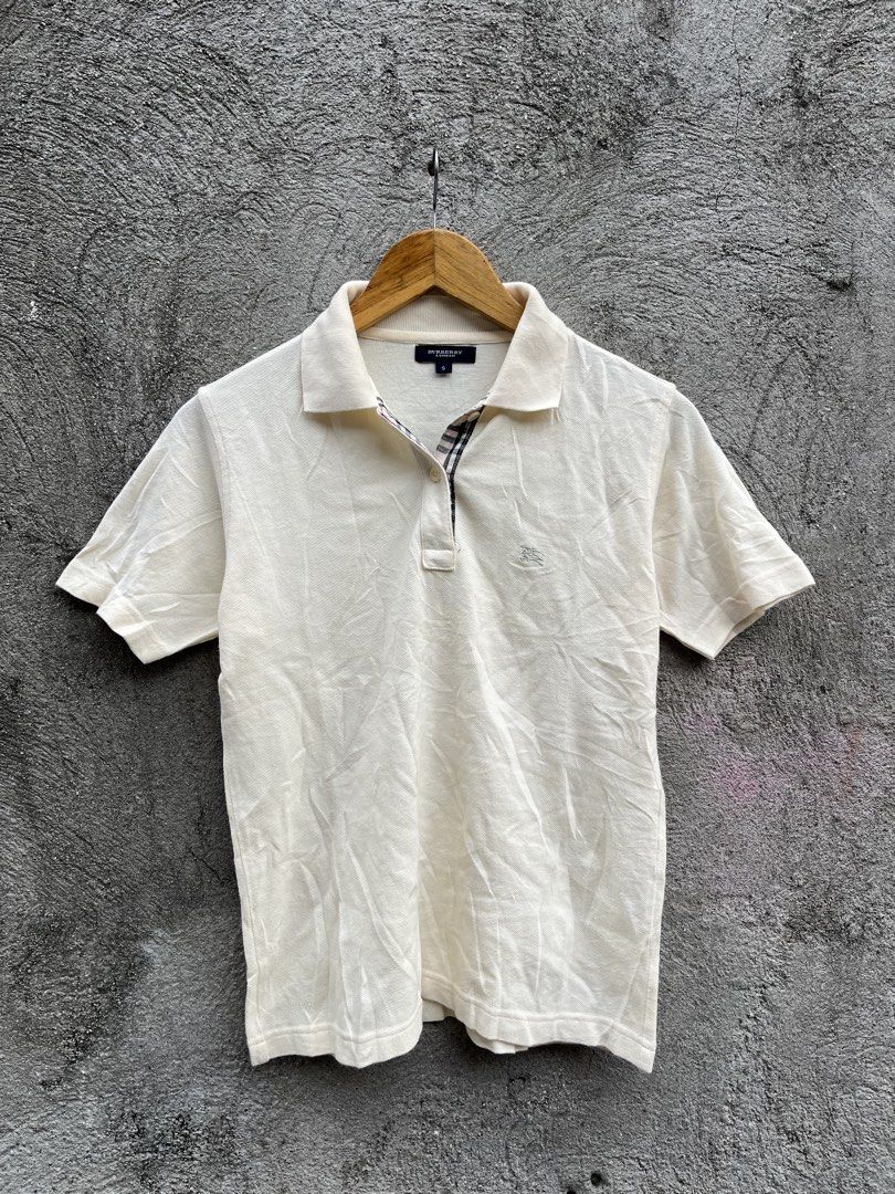 Burberry polo shirt (Category: Activewear) located in Dasmarinas. Submitted by a_thrifters (Listing ID 1468805231, Image 1). Description: Burberry polo shirt Size small Need wash .