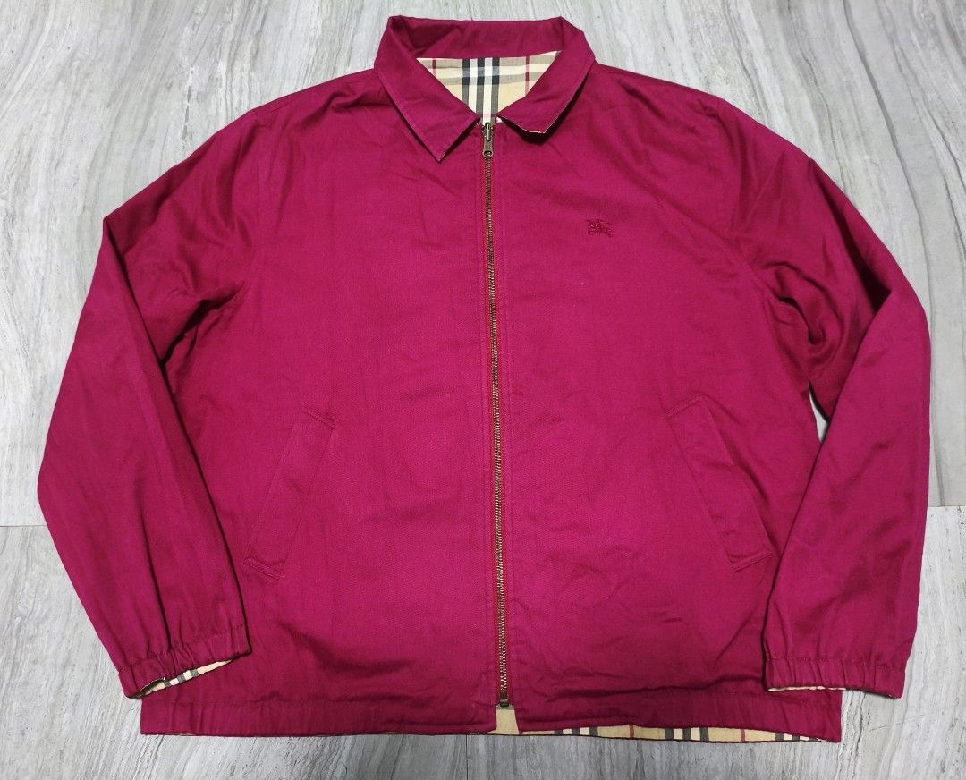 Burberry reversible Harrington jacket (Category: Coats, Jackets and Outerwear) located in Puerto Princesa. Submitted by lotsstuff (Listing ID 1468744613, Image 3). Description: size medium 9/10 price 2999+sf.