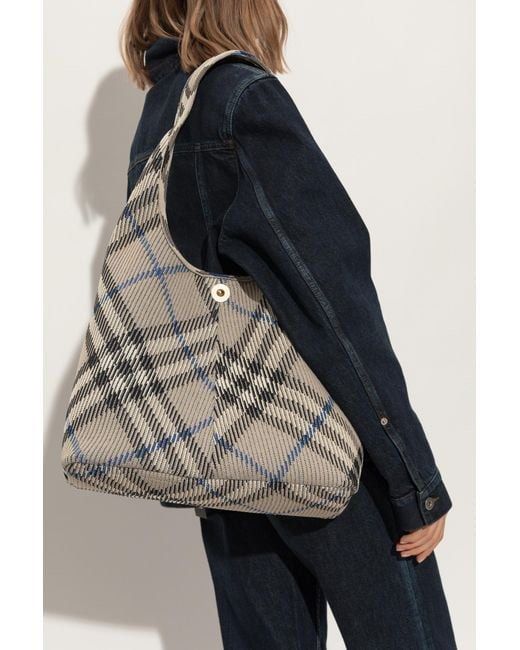 Burberry Shoulder Bag Knit (Category: Tote Bags) located in Manila. Submitted by earlylifecrisis (Listing ID 1468824715, Image 3). Description: Condition 9/10 Measure it by inch Width: 12.5 Length: 8 Depth: 5 Handle: 11.5 •Refund / Returns not allowed allowed •Please do check the dimensions size on labels sometimes are not accurate on the sizing •Ask me before purchasing.