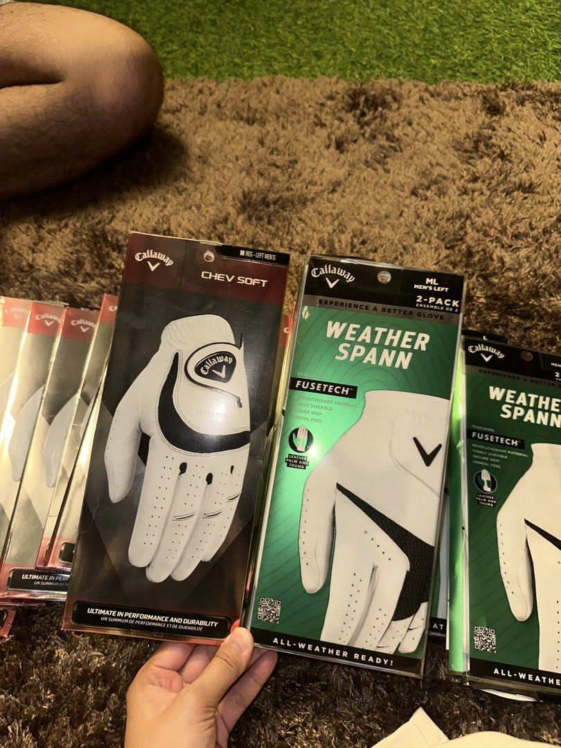 Callaway Golf Gloves Chev Soft (Category: Gloves) located in Pasig City. Submitted by thesipsnapofficial (Listing ID 1468846116, Image 1). Description: .