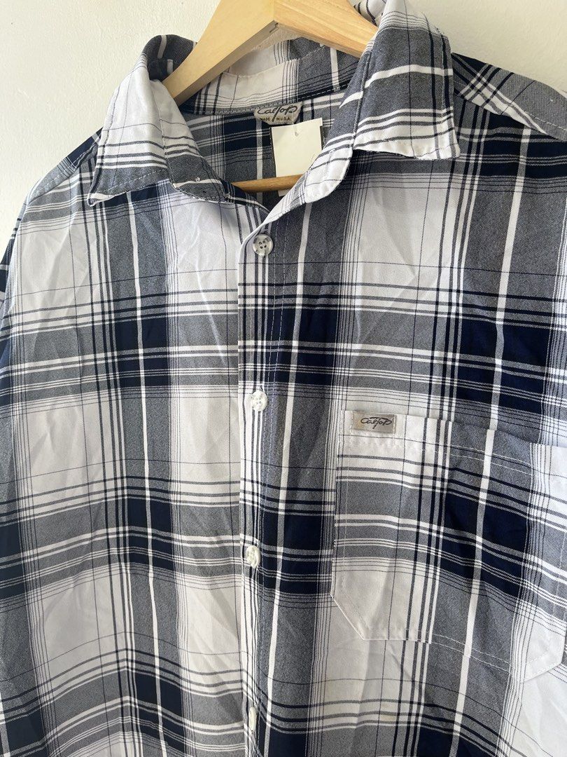 Caltop plaid button down polo (Category: Tshirts & Polo Shirts ) located in Santa Rosa. Submitted by jhongilber04420 (Listing ID 1468727855, Image 3). Description: Caltop plaid button down polo 25w 30L Excellent condi 9.5/10 color rate Need wash only Fresh from bale 1700 shipped.