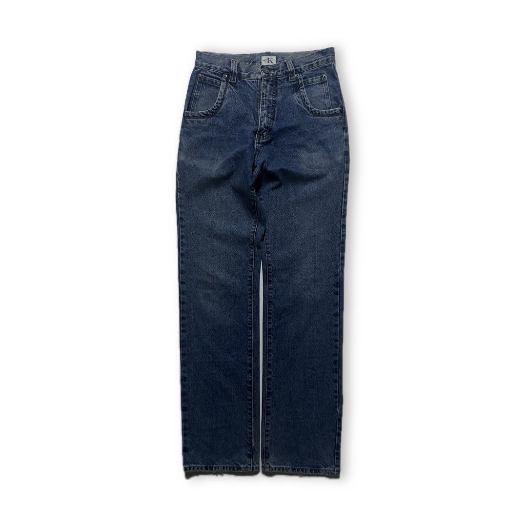 Calvin Klein Straight Cut Pants (Category: Jeans) located in Manila. Submitted by reviveclosetph (Listing ID 1468782788, Image 3). Description: Waist: 28 Length: 43.5 Leg Opening: 8.