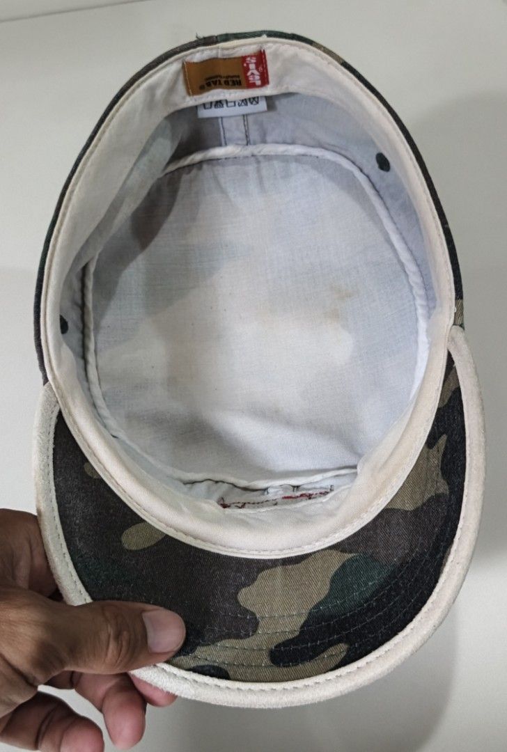 Camou levis cap (Category: Caps & Hats) located in Naga. Submitted by otaydenyoks (Listing ID 1468756691, Image 3). Description: one size.