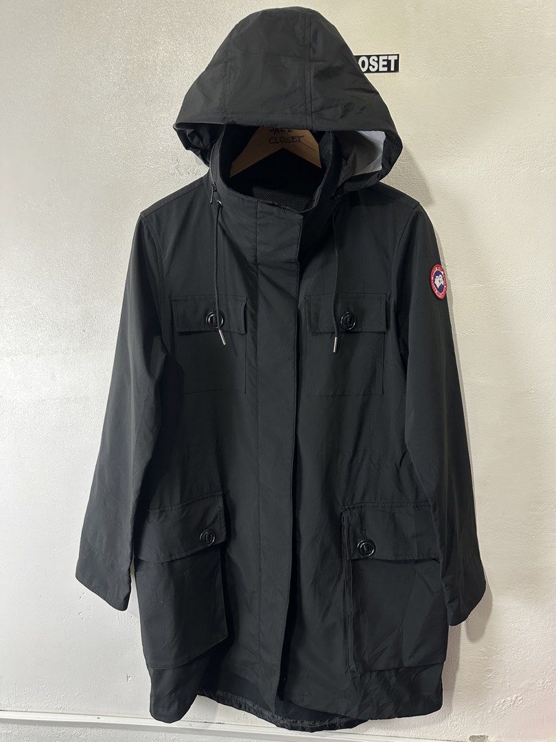 Canada Goose Black Lakeshore Jacket (Category: Coats, Jackets and Outerwear) located in San Fernando. Submitted by jazzclosetest2018 (Listing ID 1468714916, Image 1). Description: My Location: San Fernando, Pampanga📍 Payment 1st Transaction! ❗️❗️❗️READING IS ESSENTIALS❗️❗️❗️ Canada Goose Black Lakeshore Jacket (Unisex) Size: Large (Men's) / XL on tag (Women's) L34" * W22" Excellent Condition Minor issue: hindi ma-open ang main zipper but still n