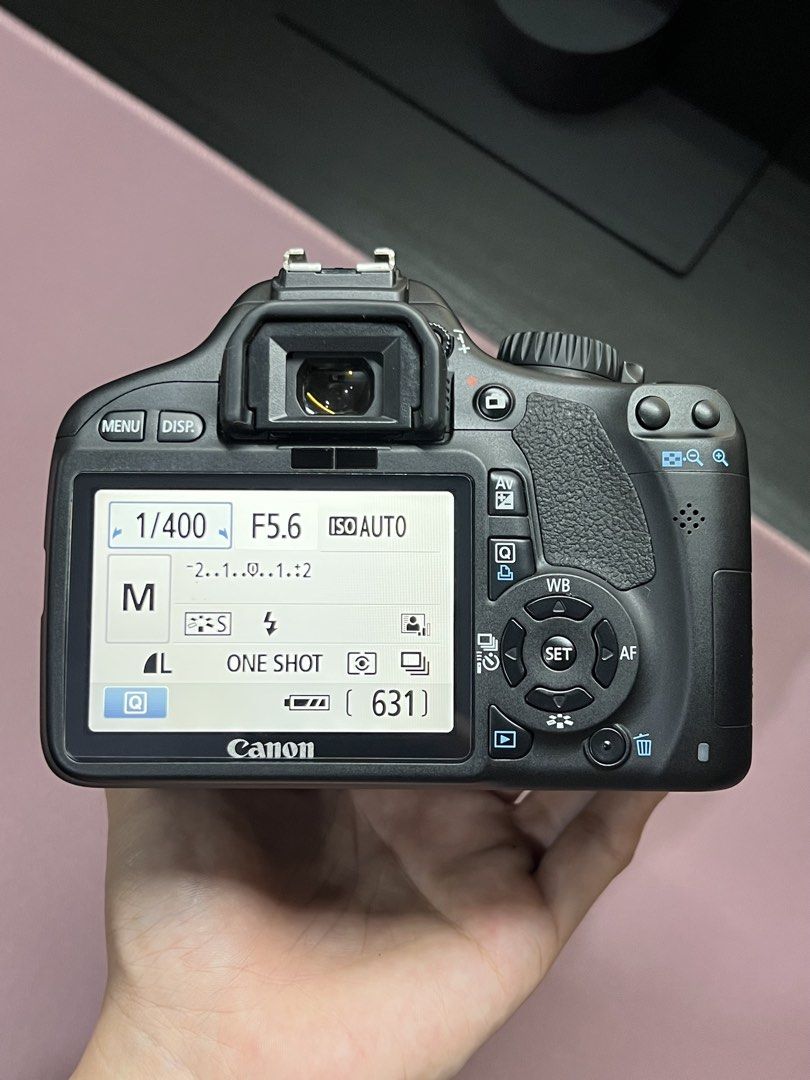 Canon EOS 550D with 18-55mm II (Category: Cameras) located in Manila. Submitted by abbyaguilar (Listing ID 1468793922, Image 3). Description: Please read ‼️ 🏷️ ₱10.5k fixed Canon EOS 550D with 18-55mm II • Excellent condition • No issue • Shutter count: 1,377 only Inclusions • Canon EOS 550D • 18-55mm II Lens • Battery • Charger • Camera Bag 📍Malabon City (for pickup / meetup near my location only).