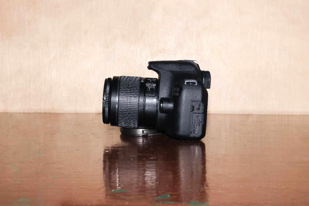 Canon EOS DSLR Camera with Lens and Accessories (Category: Cameras) located in Marikina City. Submitted by kristianity-ph (Listing ID 1468828144, Image 3). Description: Selling my personal Canon EOS 1200D DSLR camera with an 18–55mm kit lens. Good for beginners, students, portraits, everyday photography, travel, and learning DSLR photography. ✅ Key Specs: • 18MP APS-C CMOS Sensor • DIGIC 4 Image Processor • Full HD 1080p Video Recording • 9-Point