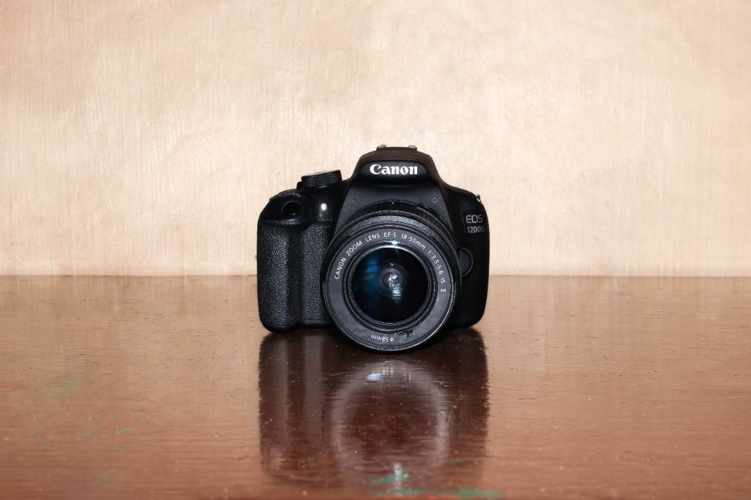 Canon EOS DSLR Camera with Lens and Accessories (Category: Cameras) located in Marikina City. Submitted by kristianity-ph (Listing ID 1468828144, Image 2). Description: Selling my personal Canon EOS 1200D DSLR camera with an 18–55mm kit lens. Good for beginners, students, portraits, everyday photography, travel, and learning DSLR photography. ✅ Key Specs: • 18MP APS-C CMOS Sensor • DIGIC 4 Image Processor • Full HD 1080p Video Recording • 9-Point