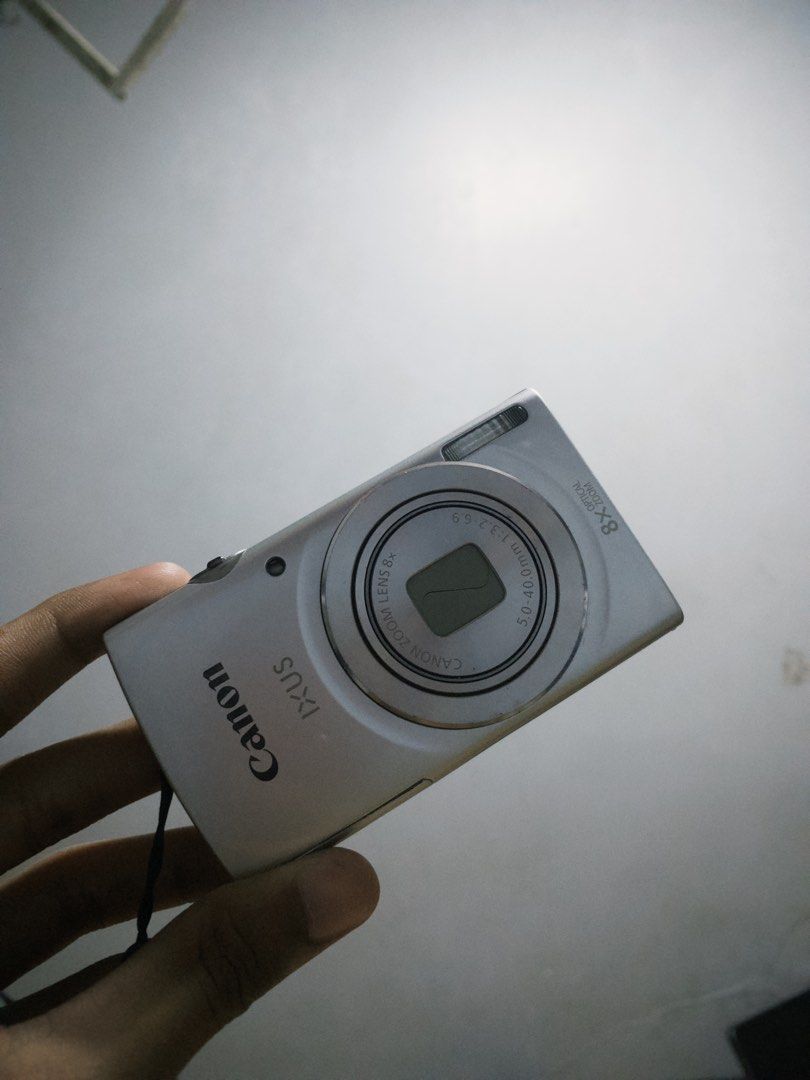 Canon ixus 175 (Category: Cameras) located in Manila. Submitted by allanjoshu90066 (Listing ID 1468837151, Image 2). Description: Canon IXUS 175 Digital Camera (20.0MP, 8x Zoom) – Excellent Condition 6,000php Condition: • 100% Fully Functional: Tested and works perfectly with no operational issues. • Great Cosmetic Shape: Looks like new overall with very clean glass and body. • Note: Has one tiny paint chip on the side and is missing the port cov