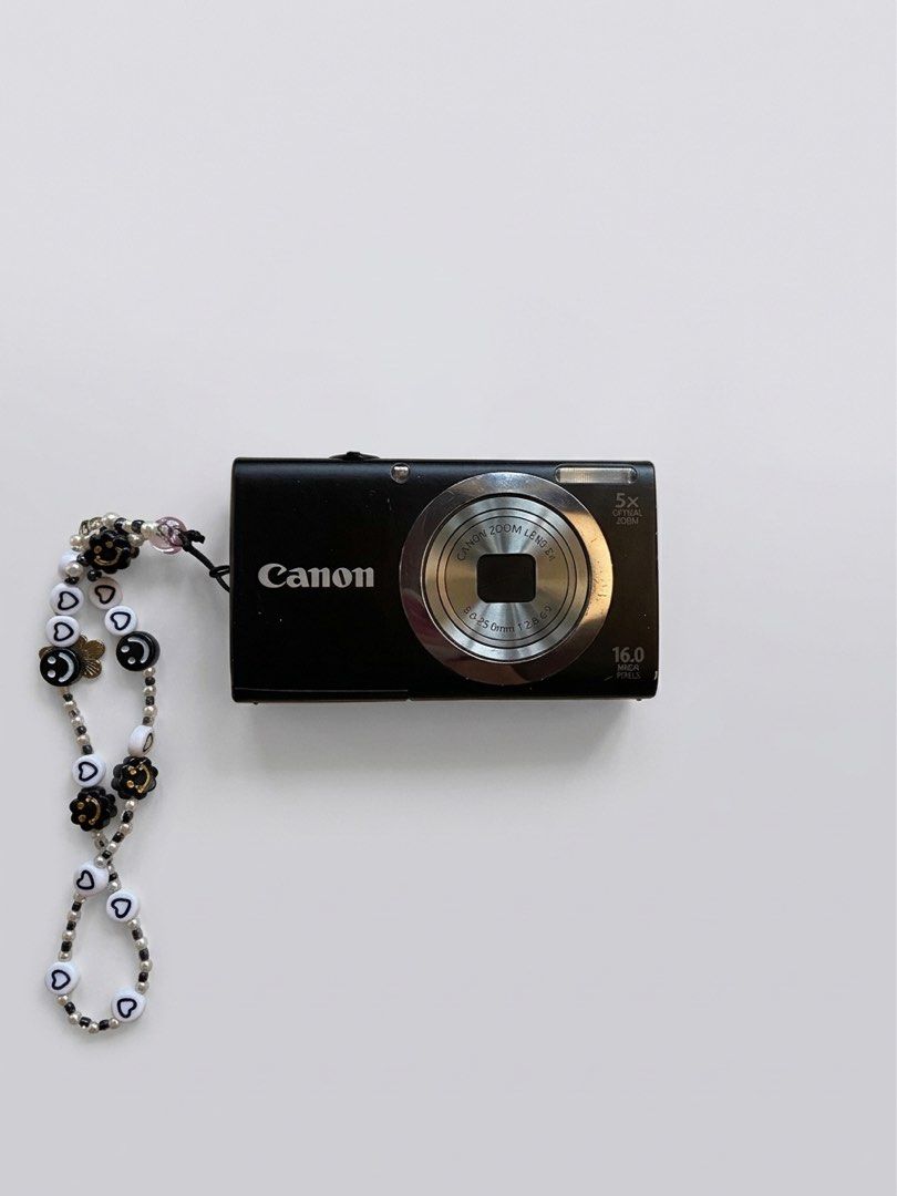 Canon Powershot a2300 (Category: Cameras) located in Koronadal. Submitted by srkive (Listing ID 1468751531, Image 1). Description: ⋆. 𐙚 ˚ Canon Powershot a2300 (black) READY TO USE ˙ . ꒷ 🍰 . 𖦹˙ ✿ 2,999 fixed ✿ free shipping fee ✿ body condi: 7/10 ✿ 100% working- flash, zoom and all buttons working ✿ no functional issues! has minimal lcd burn and lens dust (can be cleaned) specs: ✿ 5x optical zoom lens ✿ 16.0-megapixel CCD sensor ✿ superb outpu