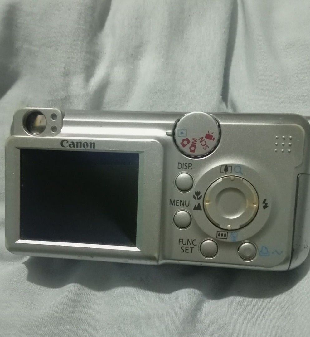 Canon PowerShot A450 Digital Camera Digicam unit only (Category: Cameras) located in Manila. Submitted by ms.fayetteville999 (Listing ID 1468790894, Image 2). Description: issue is on the picture..