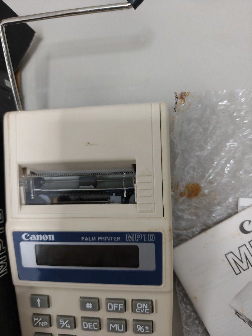 CANON VINTAGE CALCULATOR (Category: Vintage Collectibles) located in Paranaque City. Submitted by judy.arquillos (Listing ID 1468771314, Image 3). Description: canon vintage calculator printer good as new 500+ship.