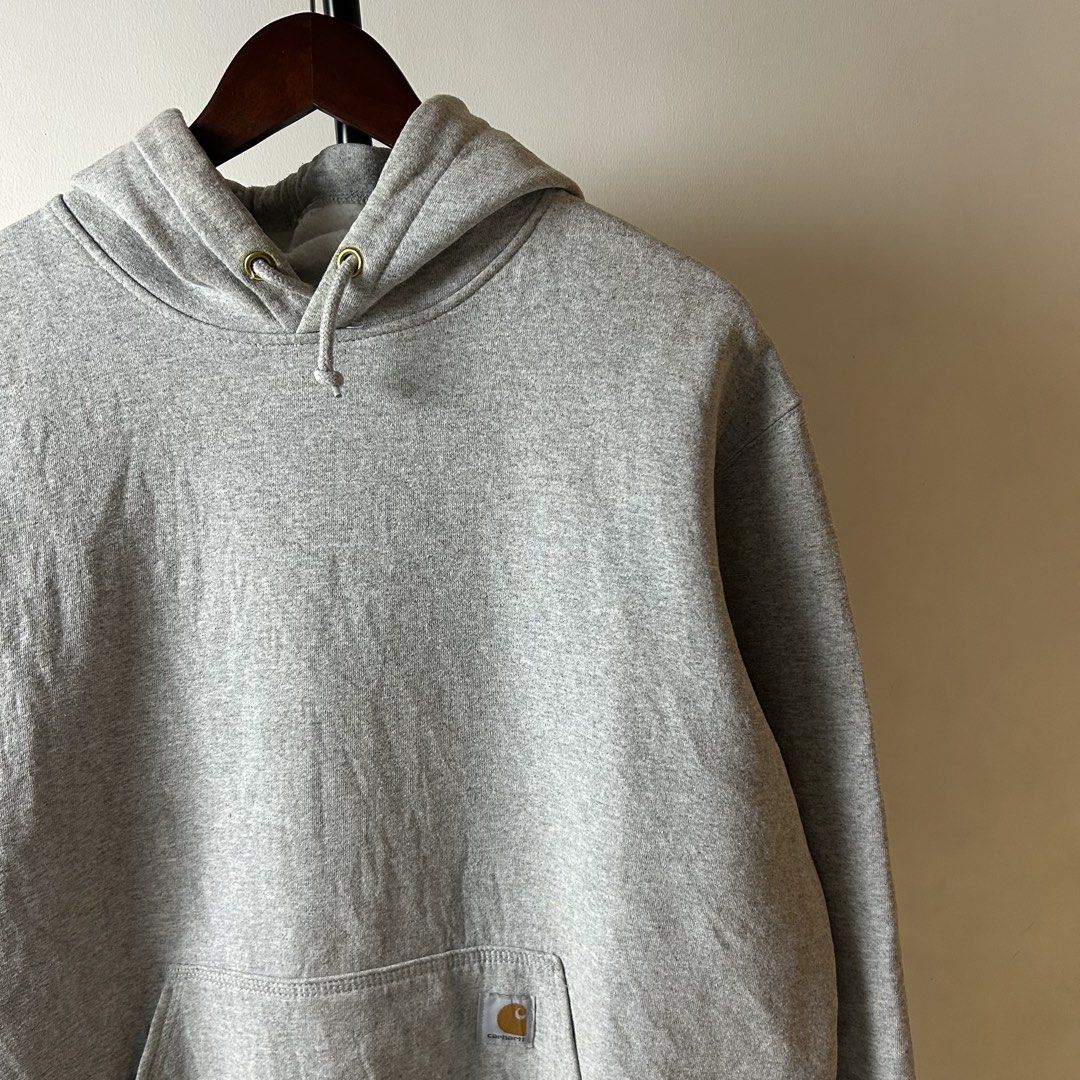 Carhartt K121 Midweight Hooded (Category: Coats, Jackets and Outerwear) located in Bacolod City. Submitted by dashloots (Listing ID 1468898527, Image 2). Description: Carhartt K121 Midweight Hooded Heather Gray colorway Medium on tag W-24.5’ , L-30’ Flaws: minimal sign of used Mode of delivery: (J&T) 📦 Price: 1,300 Negotiable for sure buyers! Location: Bacolod City, Negros Occ.📍.