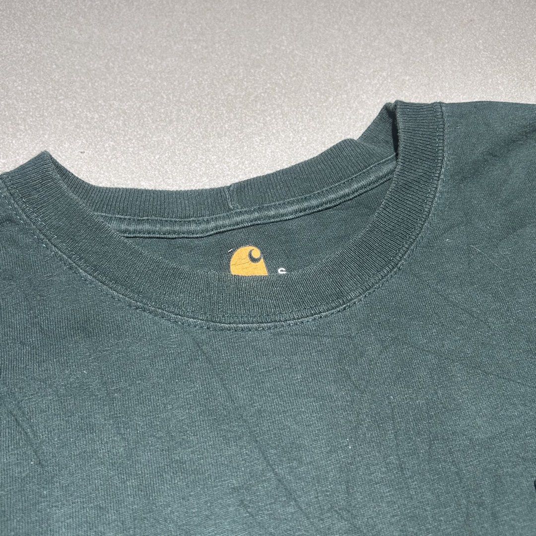 Carhartt K87 Hunter Green (Category: Tshirts & Polo Shirts ) located in Angeles City. Submitted by 5am.collective (Listing ID 1468741250, Image 3). Description: Carhartt K87 Hunter Green As New Condition💙 Dimensions: 21/30 (Large) PHP 1099 Only🏷️ 5AM Collective .