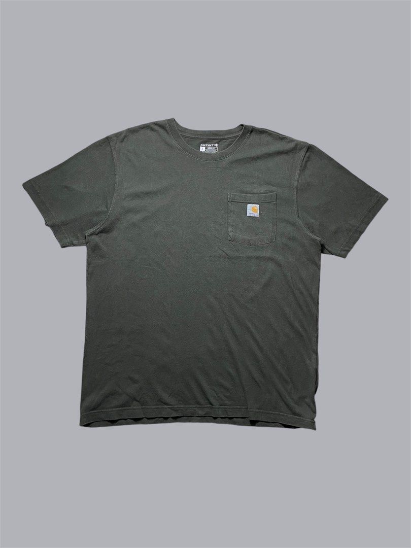 Carhartt K87 Pocket Tshirt Green (Category: Tshirts & Polo Shirts ) located in Quezon City. Submitted by renovare.196 (Listing ID 1468905510, Image 1). Description: Carhartt K87 Pocket Tshirt Green Excellent Condition Color Rate: 9.5/10 Sign Of Usage Measurements • Width: 24.5 • Length: 31 Price: 650 obo DM IF INTERESTED📥.